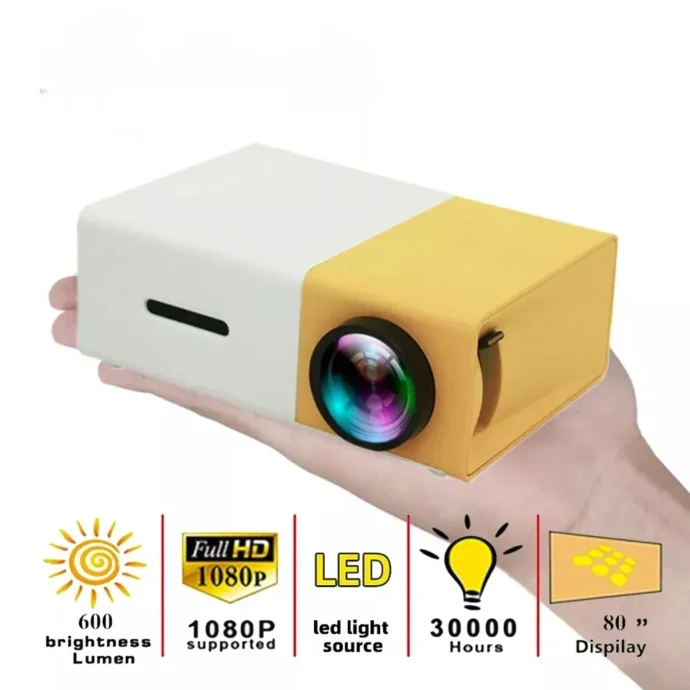 MINI VIDEO PROJECTEUR YG-300